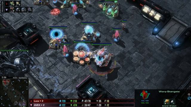 StarCraft 2 Subscriber Showdown: Campaign Mod 1v1 archon! смотреть онлайн