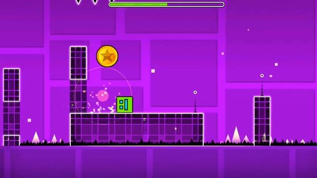 прохожу 1 уровень в Геометрия деш