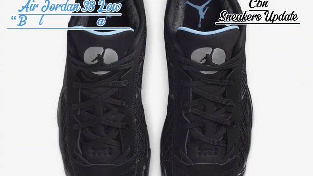 Air Jordan 38 Low “Black/Gamma Blue” - Detailed look  + Price and Date Release смотреть онлайн