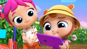 10 in the Bed (Family Colors) | Little Angel Kids Songs & Nursery Rhymes | Colors for Kids