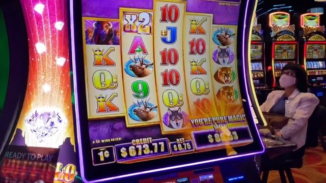 4X ALL PAYS @ 129 FREE GAMES ON .75 cent BET!!!!🐃🐃🐃
