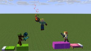 Minecraft бедварс но я построил ловушку(в которую 100 раз упал)