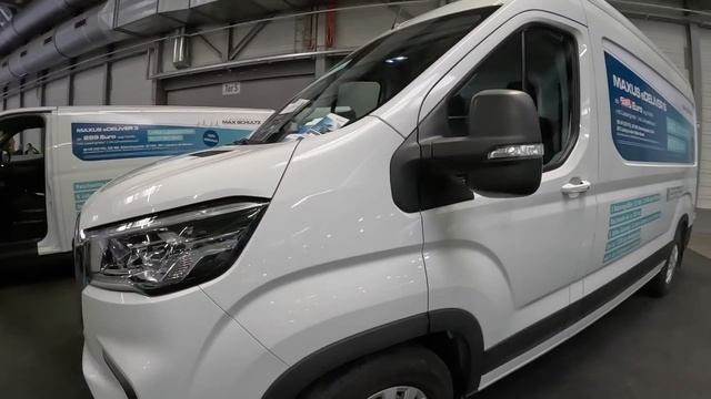 Maxus eDELIVER e Deliver 9 electric delivery cargo truck Transporter EV walkaround + interior K1245