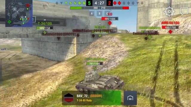 Обзор на leKpz M 41 90 mm, немецкий лёгкий танк 8 уровня! смотреть онлайн