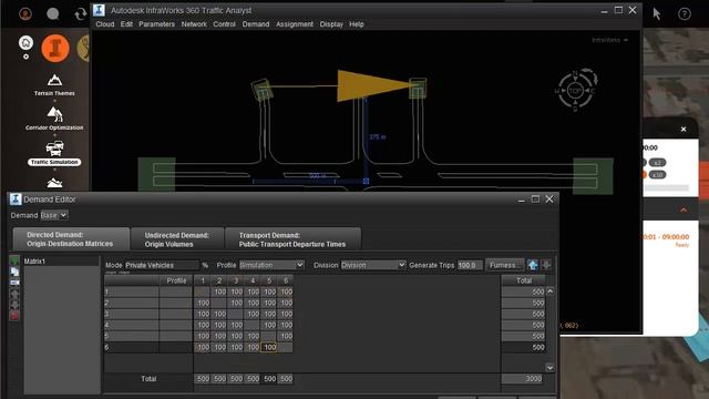 Traffic Simulation Optimizing Flow
