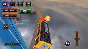 Mega Ramp Train Stunt Games: Free Train Games 2021 - Career Mode Level 17