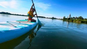 Путешествие на сапах по озеру Тосканка 🌞