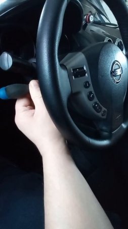 Nissan Qashqai, как снять подушку безопасности руля