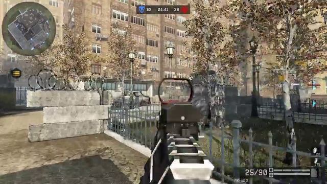 Warface: Площадь с AK-103 смотреть онлайн