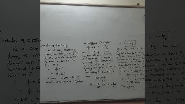 SELF INDUCTION   Electromagnetic induction  Induced emf....