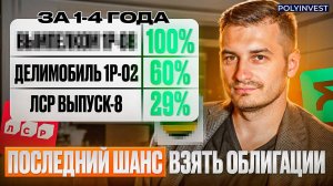 Лучшие облигации на 1-4 года. Банки будут снижать ставки по депозитам. Лучшая идея в облигациях.