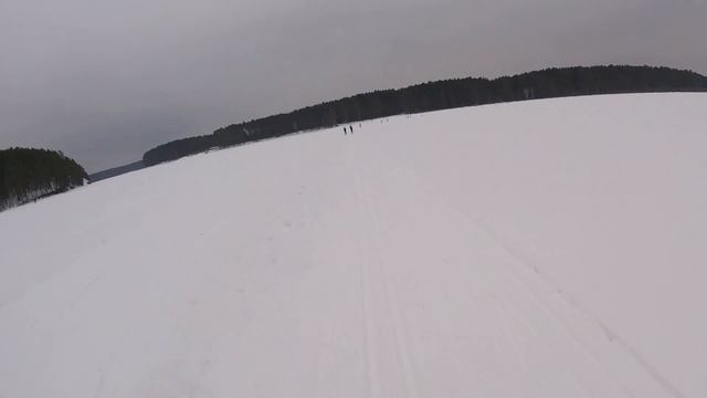 Катаемся по тренировочному кругу 2,7 по воде. Развиваем общую выносливость. смотреть онлайн