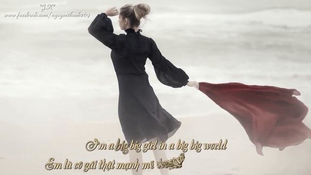 Big Big World   Emilia   Lyrics Kara + Vietsub HD смотреть онлайн