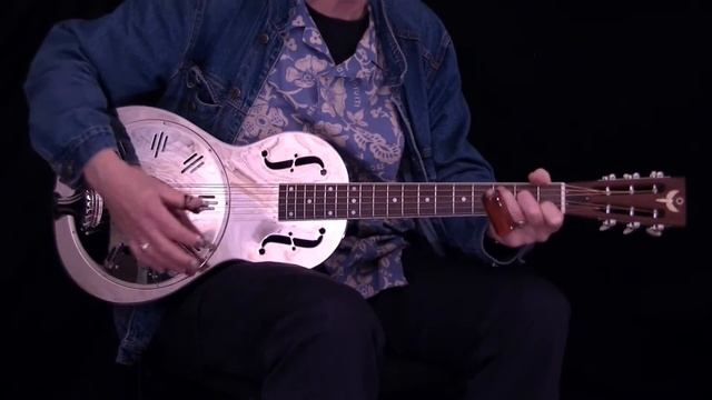 Icarus Minolian Resonator Guitar played by Pete Harris смотреть онлайн