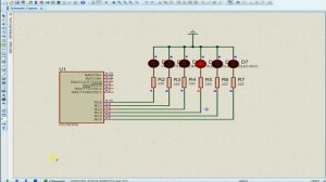 PIC16F630 LED Decaling with Simulation