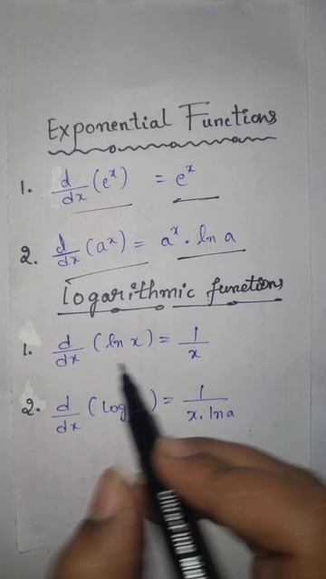 Exponential and Logarithmic Functions | TIMESOFINFORMATION