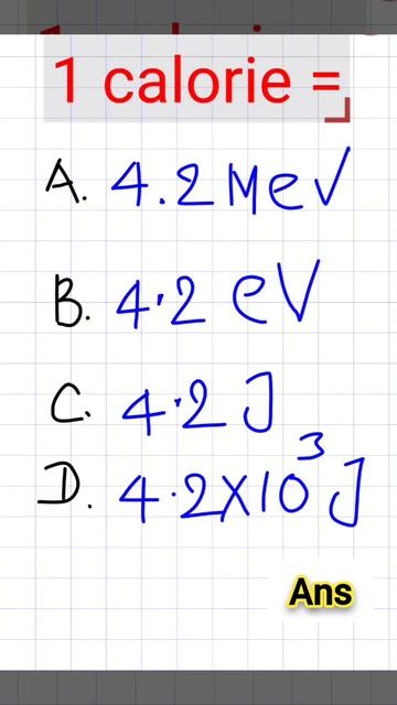 1 calorie energy equivalent to Joule #physics #shortsvideo #science #india #thermodynamics #shorts смотреть онлайн