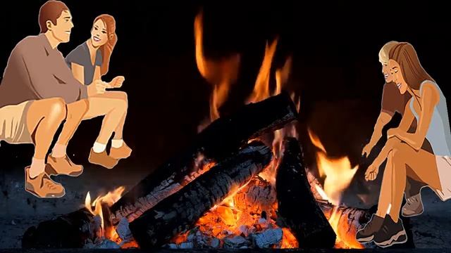 Любовь сквозь время или КАК знакомство в интернете изменило всю жизнь | Посиделки у костра смотреть онлайн