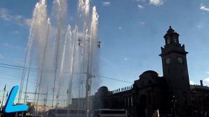 Музыкальный фонтан у Киевского вокзала
