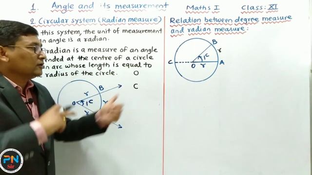 Angle & its measurement Part 2 | Radian & Degree Measur | Maths Class XI | Maharashtra Board|P N Si смотреть онлайн
