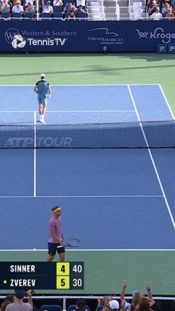 Sinner vs Zverev is Pure Entertainment