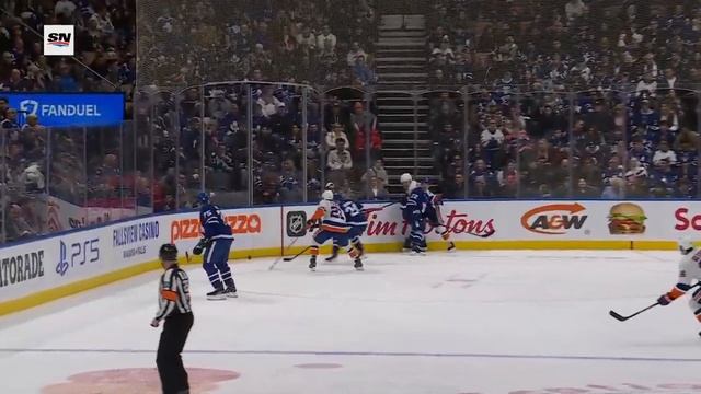 Maple Leafs Turn Defence To Offence As Lorentz Wires One Past Sorokin
