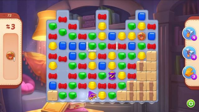 Homescapes 72 Level - 11 moves - NO BooSTERS смотреть онлайн