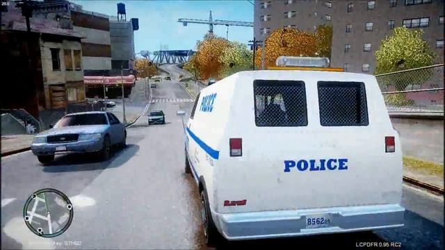 GTA IV LCPD:FR 0.95 RC2-R2 NYPD Burrito van смотреть онлайн