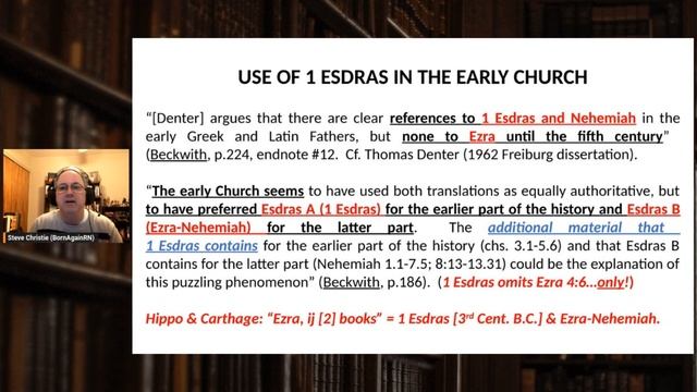Defending the 66-Book Canon of Scripture (w/ Steve Christie): PART 3 @BornAgainRN