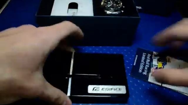 Обзор часов Casio  EF-565RB-1AVDR Часть1