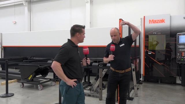 Look how fast this tube laser cutter is from Mazak? смотреть онлайн