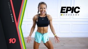 Caroline Girvan - ITAN Tabata HIIT Workout - Bodyweight | EPIC Endgame Day 10