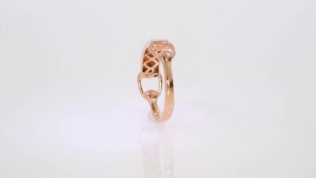 Золотое кольцо с фианитами, артикул 428311 смотреть онлайн