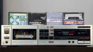 SONY TC-FX705 ￥62,800(1983年11月発売), 20Hz～19kHz.