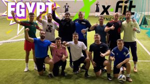 Футбольная команда "X-FIT" против команды "Египет" #video #live #futbol