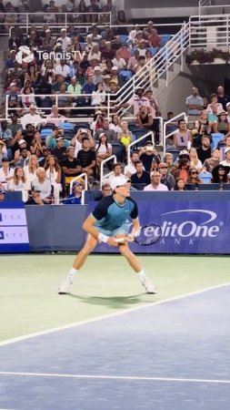 Coldest Match Point Celebration?