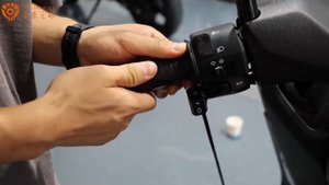 FUTURE EYES F150-S 60W Wireless Switch Scooter Mini Hidden Headlight LED INSTALLATIONS