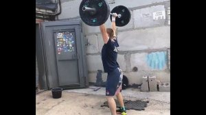 Швунг толчковый со штангой