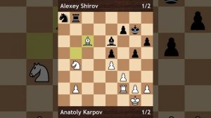 Anatoly Karpov vs Alexey Shirov | Linares 1994 | Round 9