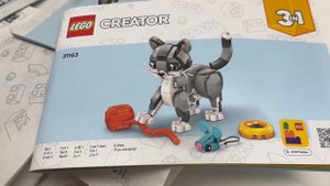 lego creator 31163 Playful cat Веселый кот