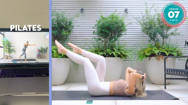 5 min Deep Core Pilates for Results _ 7 Day Abs Challenge