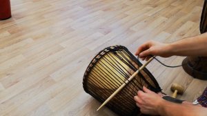 Как настроить джембе с веревочной системой? Узел "Волны Мали"