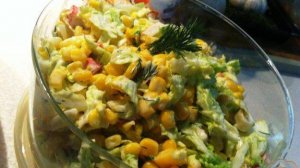 Салат из пекинской капусты