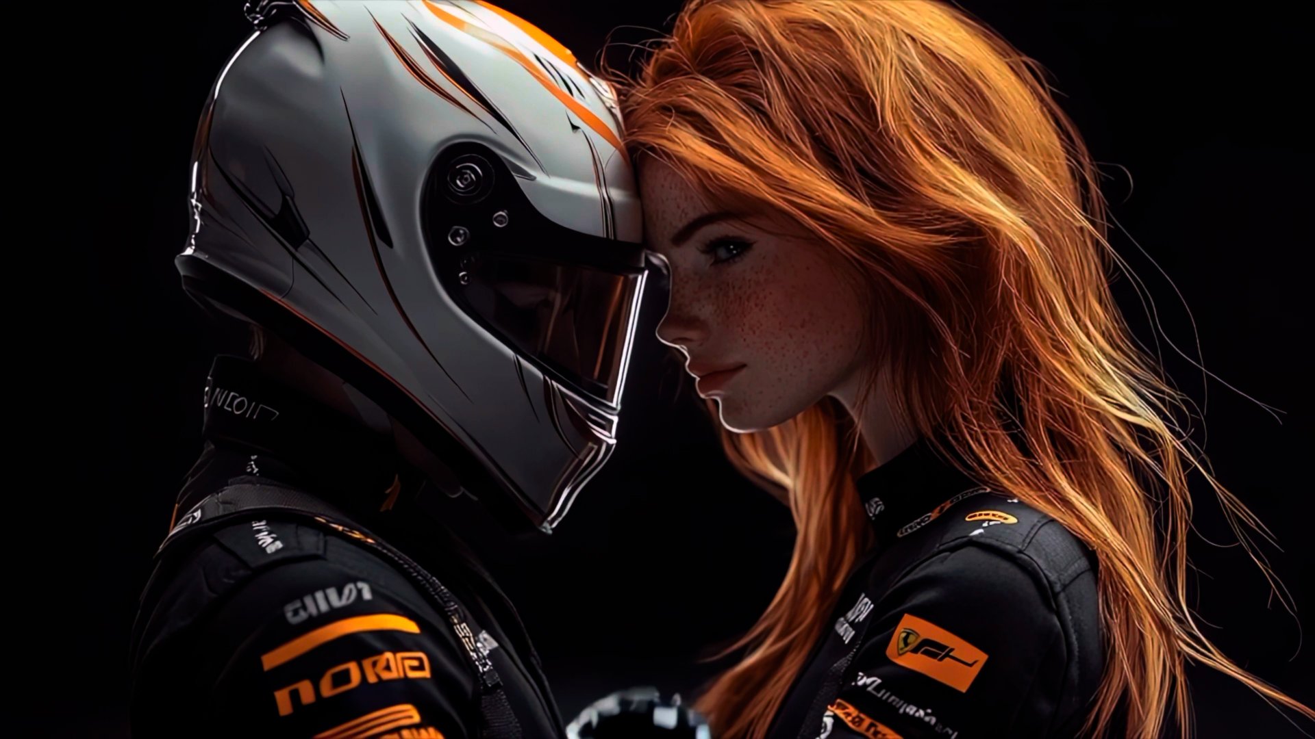 Роман без техосмотра   Burnout romance music aiart