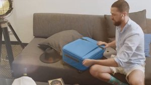 Чемодан складной Rollink Aura 55x40x20 см, 2 колеса