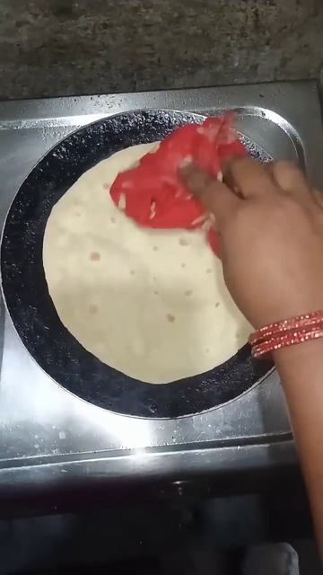 Golgappe jesa roti😋🫓#recipe #ytshorts