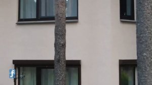 Остекление коттеджа. Монтаж роллет с автоматическим управлением.