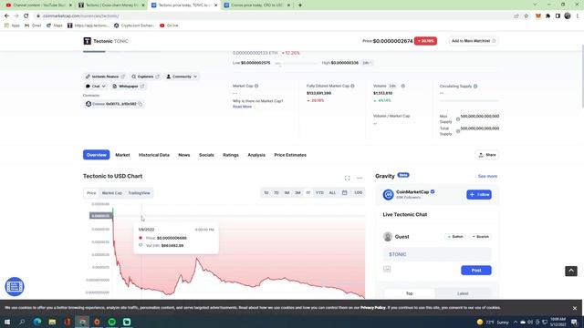 what need to happen for tectonic token to reach 0.01 cent #tectonic #cryptonews #tonic смотреть онлайн