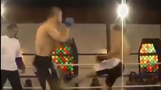 Первый бой Хабиба Нурмагомедова