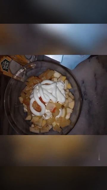 Russian fruit salad easy recipe|| cocktail|| creamy fruit chat|| milk pack fresh cream|| Shorts смотреть онлайн